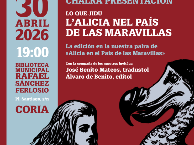 Publican traduccin de Alicia en el pas de las maravillas en una variante del extremeu