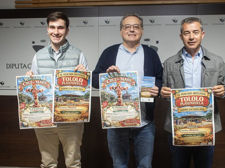Plasenzuela celebra su III Mercado Tololo con artesana gastronoma y conciertos