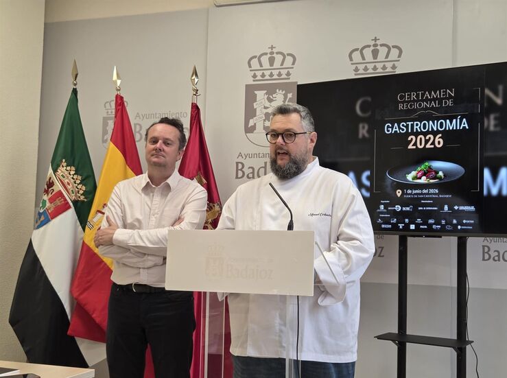 Tres cocineros disputarn el Certamen Regional de Gastronoma el 1 de junio en Badajoz 