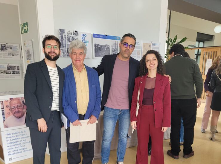 Inaugurada en Badajoz exposicin Horizontes con un coloquio sobre la memoria migratoria