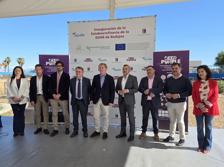 La EDAR de Badajoz incorpora una fotobiorrefinera nica en el mundo