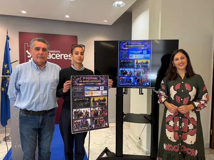El Parque Padre Pacfico acoger el da 16 el VII Festival de Bares Antiguos de Cceres