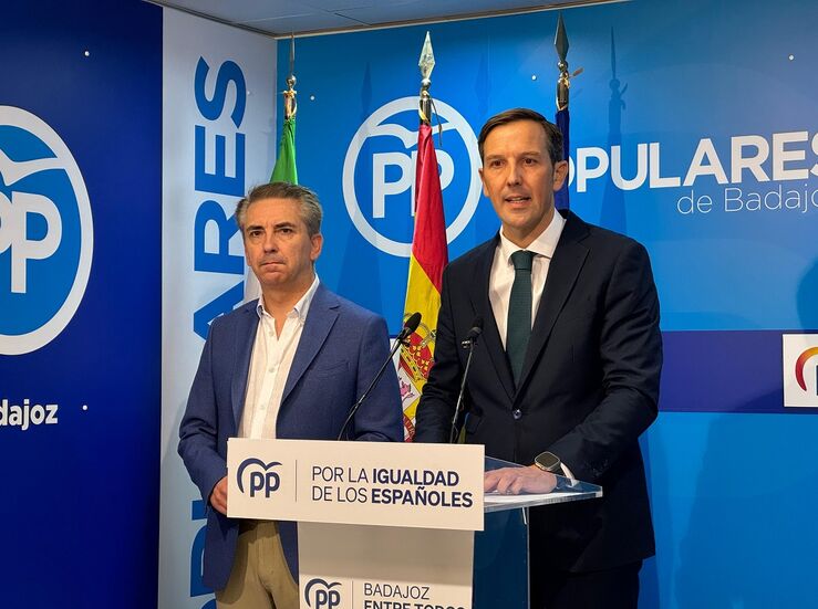 PP pide impulso presa del Golondrn para seguridad agrcola de Vegas Altas y La Serena
