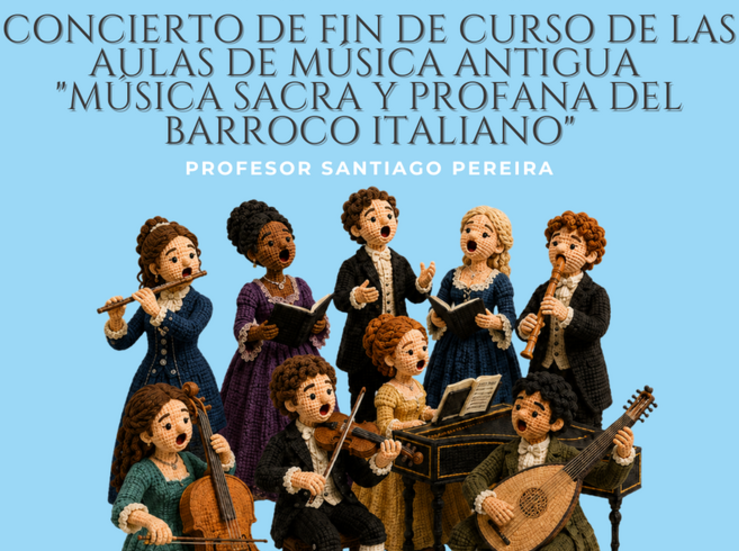 15 jvenes msicos del Conservatorio Superior de Diputacin dan concierto msica barroca