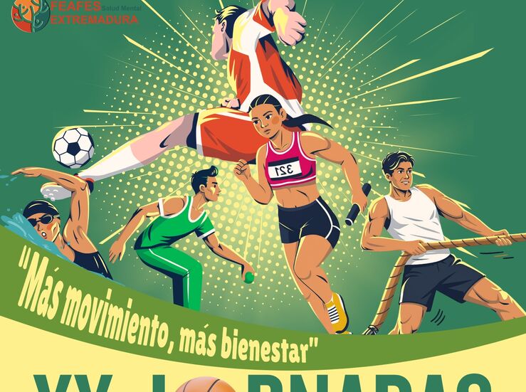 Ms de 600 personas participarn en XX Jornadas Deportivas Regionales Feafes Extremadura