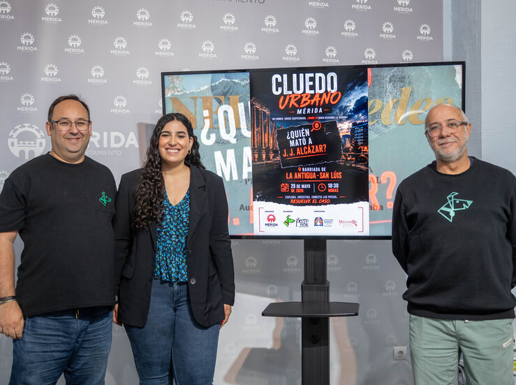 La barriada de La Antigua y San Luis en Mrida acoger el primer Cluedo Urbano Comercial