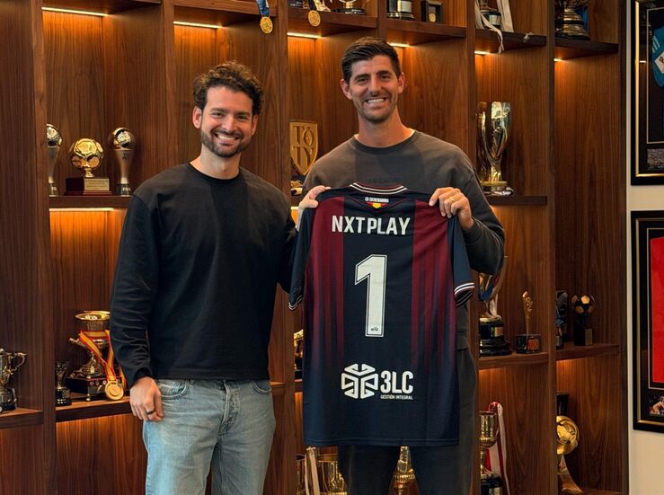 Thibaut Courtois y NXTPLAY se convierten en copropietarios del CD Extremadura