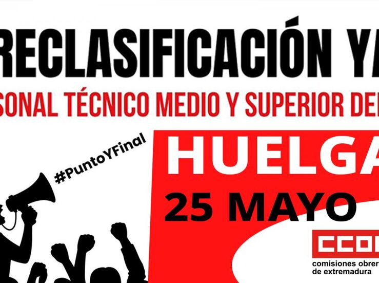 CCOO llama al personal tcnico medio y superior Sistema Nacional Salud a acudir a huelga