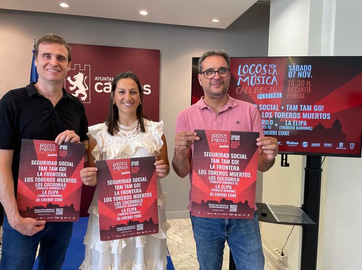 Leyendas de la msica espaola de los 80 y 90 llegarn a Cceres el 7 de noviembre 