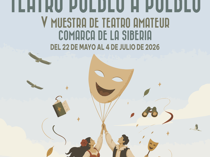 La V Muestra de Teatro Amateur de La Siberia recorrer 18 municipios de la comarca