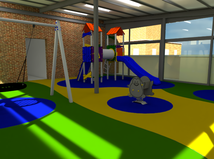 El Hospital de San Pedro de Alcntara de Cceres incorporar un parque infantil 