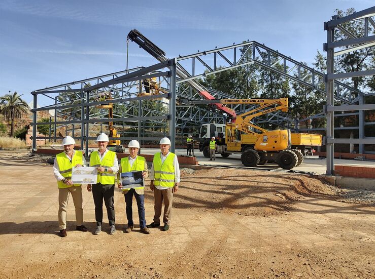 La Neocueva de Maltravieso de Cceres va tomando forma y concluir las obras en noviembre