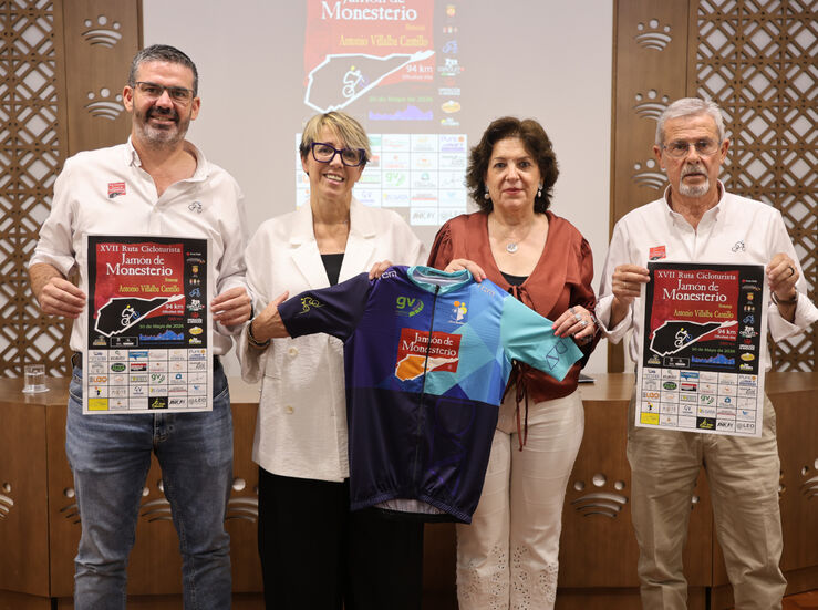250 ciclistas participarn este sbado en la Ruta Cicloturista Jamn de Monesterio