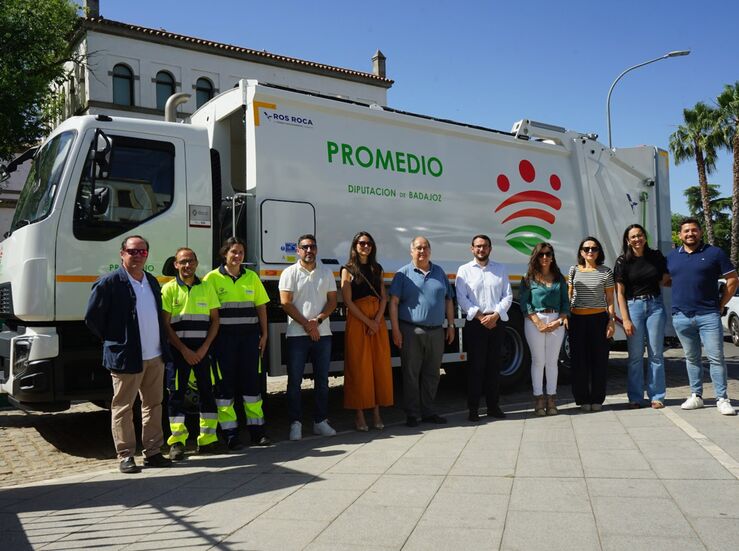 Promedio incorpora dos nuevos camiones recolectores en comarca de Zafra  Ro Bodin