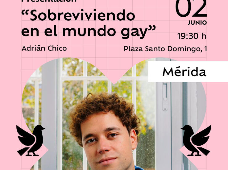 El psiclogo Adrin Chico presenta en Mrida su gua Sobreviviendo en el mundo gay 