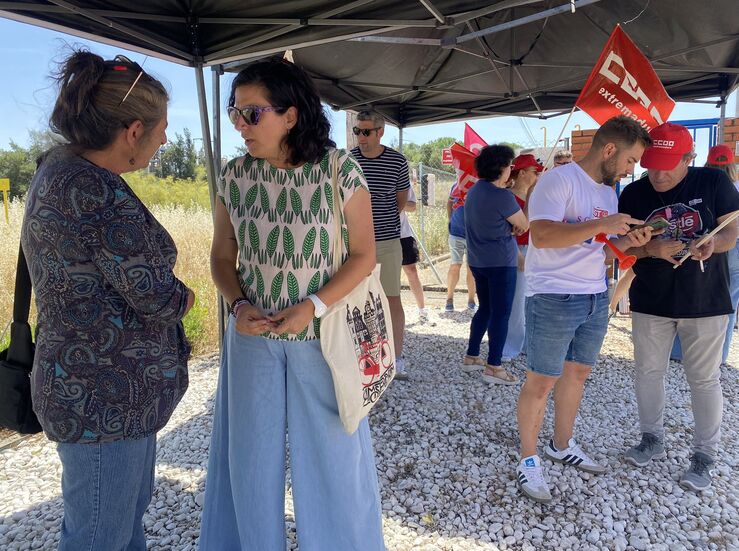 Unidas por Extremadura denuncia los despidos de Nestl en la planta de Miajadas