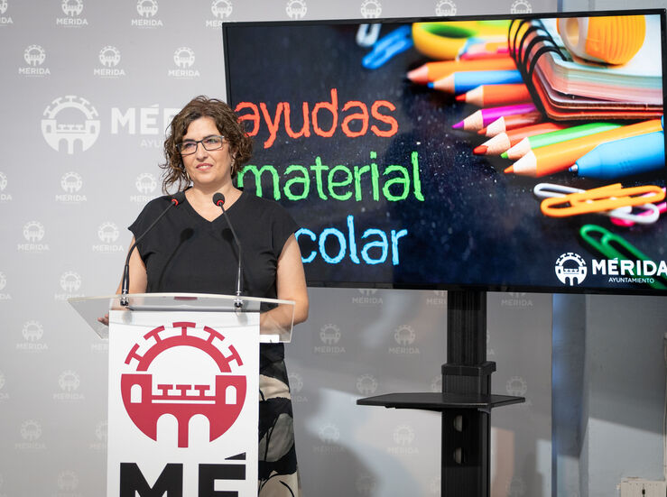 Ayuntamiento de Mrida abre el plazo de ayudas de Material Escolar para el prximo curso
