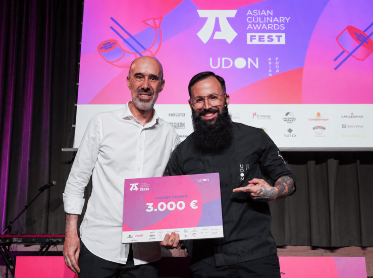 El chef cacereo Alberto Montes gana la X edicin de los Asian Culinary Awards de UDON