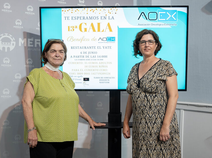 Mrida albergar el 6 de junio la XIII Gala Solidaria de la AOEx