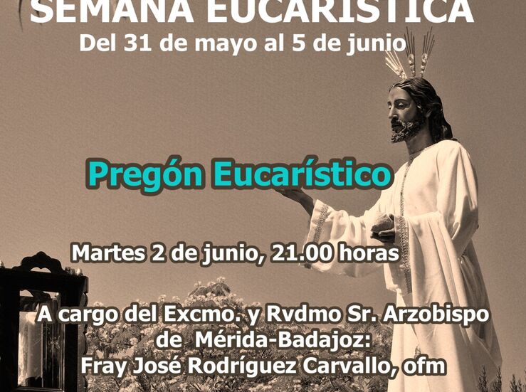 La Hermandad de la Sagrada Cena de Mrida celebra su Triduo Eucarstico en San Jos