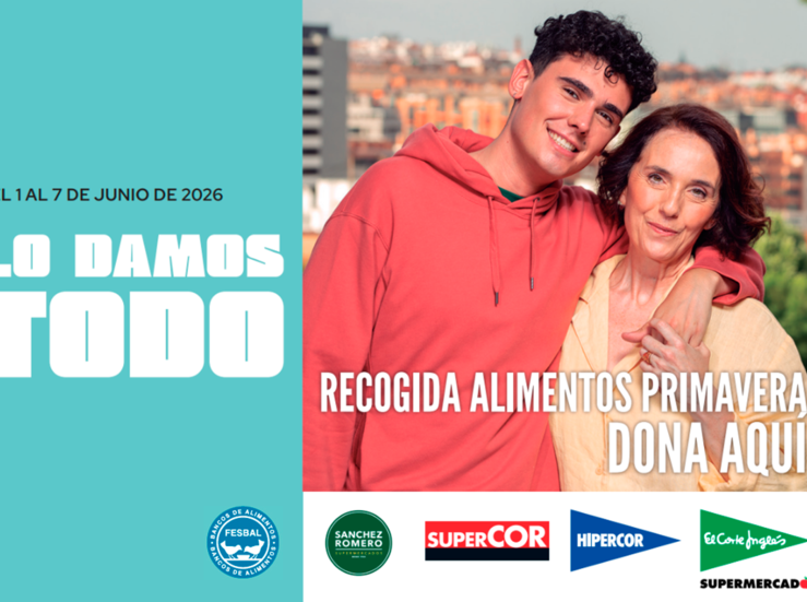 El Corte Ingls inicia Recogida Primavera campaa solidaria de FESBAL y Bancos Alimentos