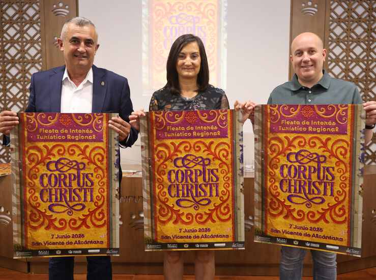 El Corpus Christi de San Vicente de Alcntara busca ser Fiesta Inters Turstico Nacional