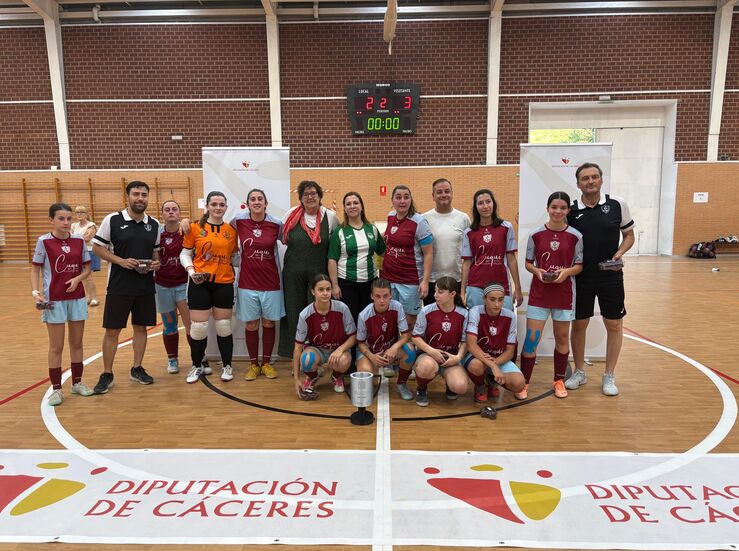 El Navalmoral FS se adjudica el XXII Trofeo Diputacin de Cceres Femenino de Ftbol Sala