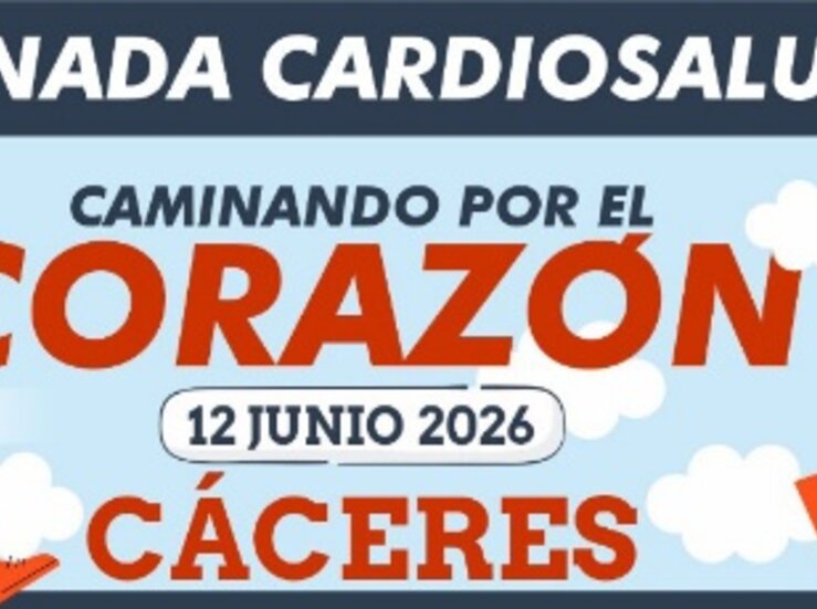 El viernes Cceres acoger la II Jornada Cardiosaludable Caminando por el corazn