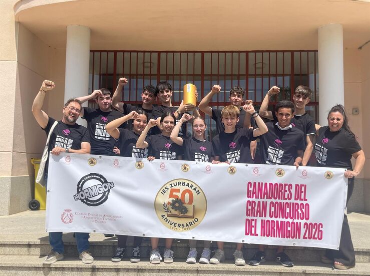 IES Zurbarn de Navalmoral de la Mata gana el Gran Concurso del Hormign