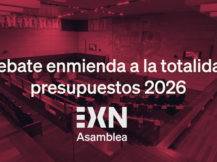 Canal Extremadura retransmite el debate de totalidad del proyecto de Ley PGEX 2026