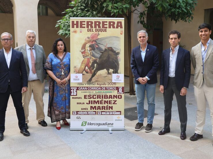 Manuel Escribano Borja Jimnez y Gins Marn estarn en la Feria Taurina de Herrera