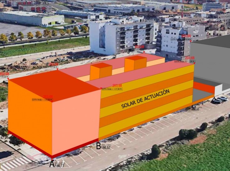 Ayuntamiento de Badajoz licita construccin de 89 nuevas viviendas de promocin pblica