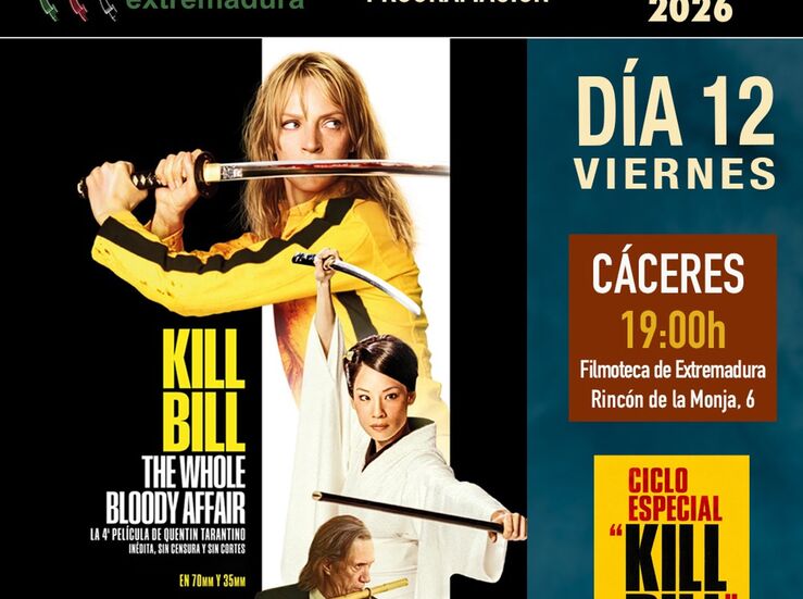 Filmoteca de Extremadura proyecta versin ntegra de Kill Bill The Whole Bloody Affair