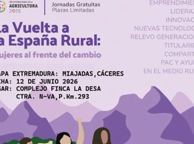 Este viernes La Vuelta a la Espaa rural de Fademur har parada en Miajadas 
