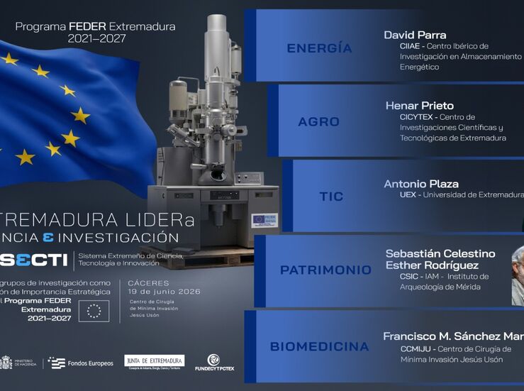 El CCMIJU de Cceres acoger encuentro Extremadura Lidera Ciencia e Investigacin