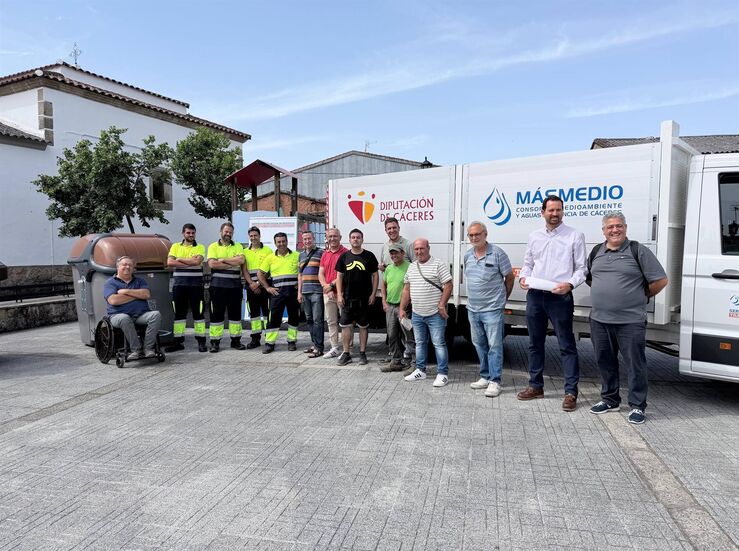 MasMedio mejora recogida residuos en 12 municipios de TrasierraTierras de Granadilla