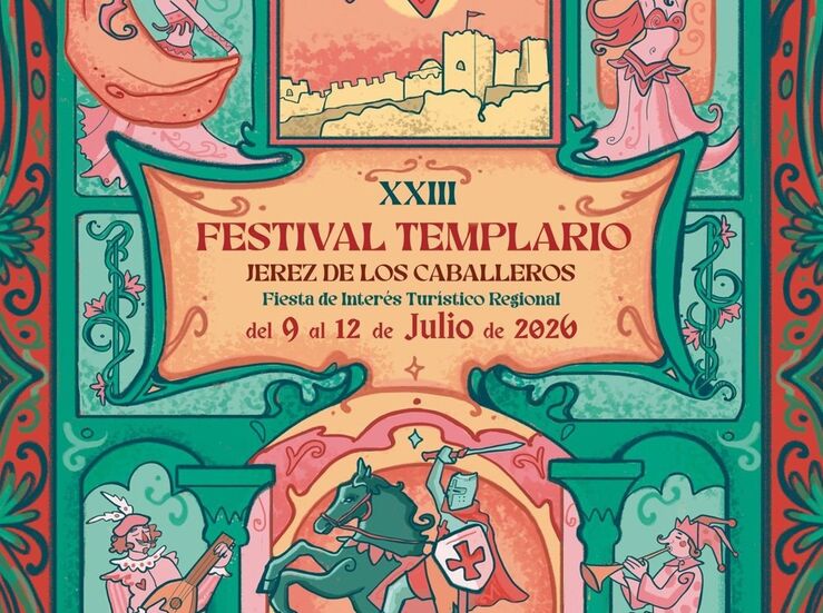 Jerez de los Caballeros rememora su pasado de leyenda con XXIII Festival Templario