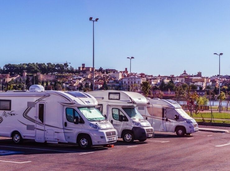 rea de autocaravanas de Badajoz contar con sensores inteligentes de aparcamiento