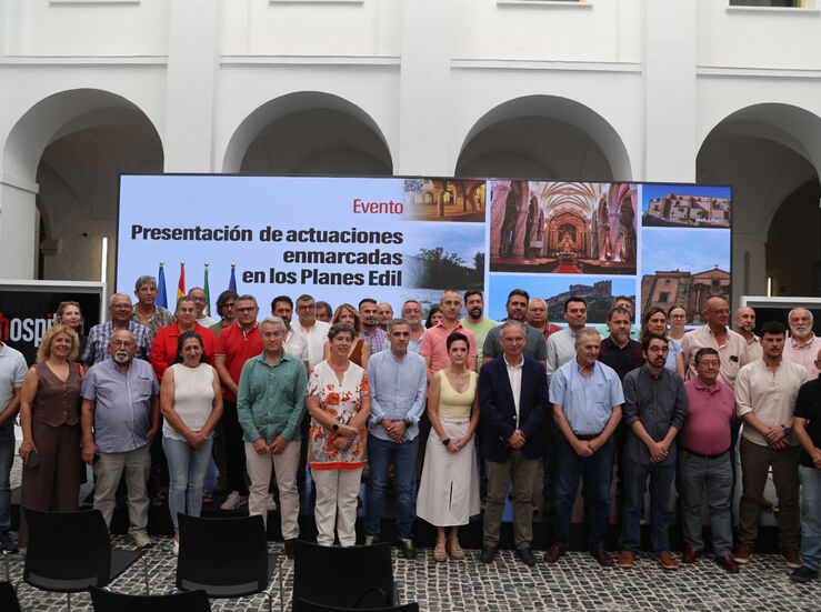105 municipios pacenses se beneficiarn de 9 planes EDIL con inversin de 524 millones