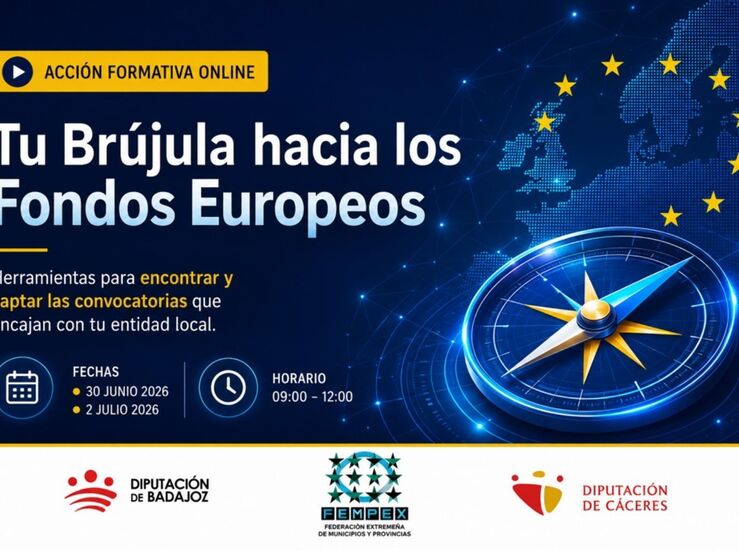 Fempex forma para que las entidades locales aprendan a captar fondos europeos