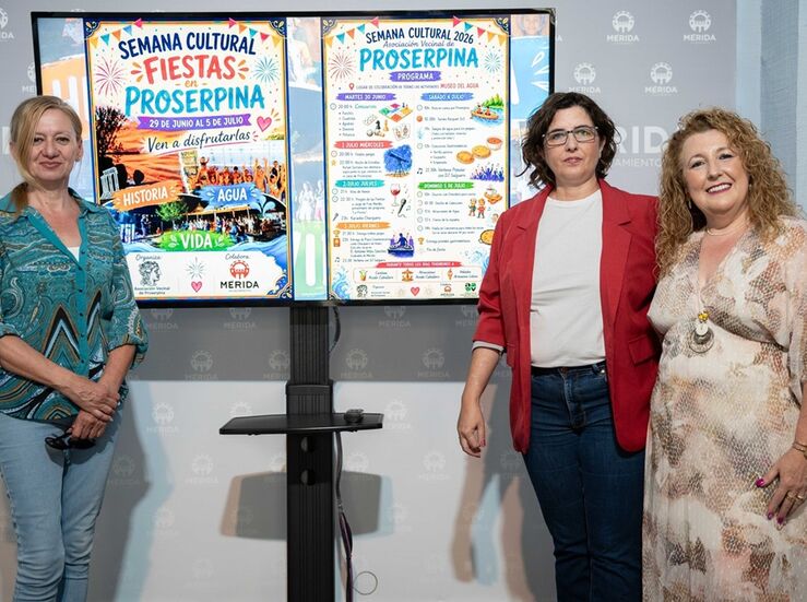 La Semana Cultural de Proserpina ofrece desde hoy cultura ocio y convivencia