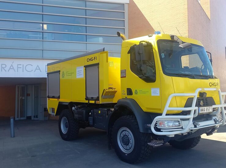 Dispositivo contra incendios de CHG evita propagacin 7 conatos en Vegas del Guadiana