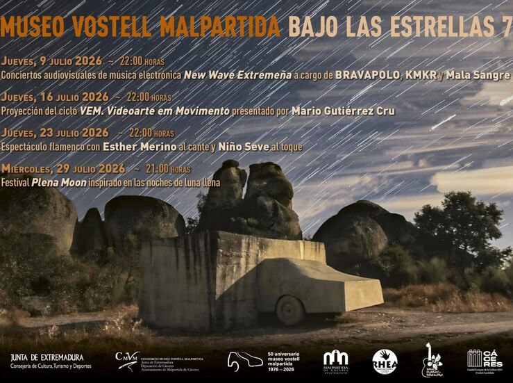 Msica electrnica flamenco o videoarte ciclo Bajo las Estrellas 7 del Museo Vostell
