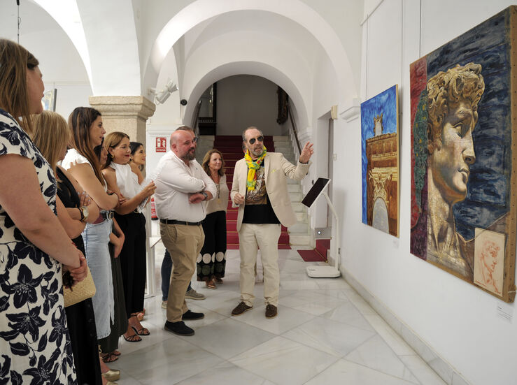 Asamblea de Extremadura acoge la exposicin Mrmol de Miguel ngel Bedate