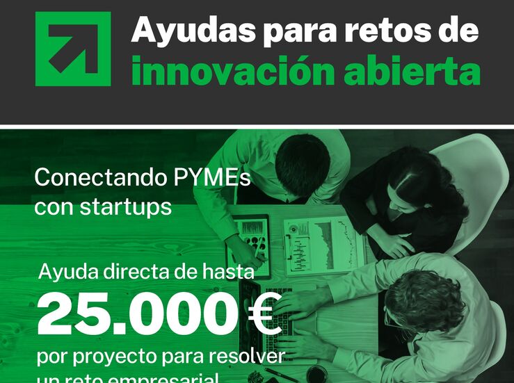 Abierto plazo solicitud ayudas para proyectos de innovacin abierta entre pymes y startups