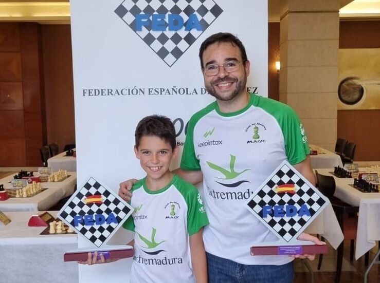 Hugo Prez Solanas del Club Magic Extremadura Campen de Espaa Sub12