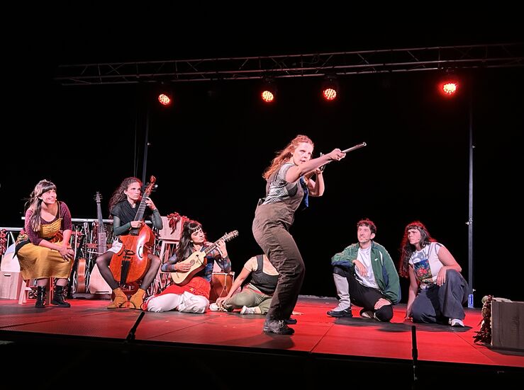 Muestra Cine y Cultura de la Vera sigue en Guijo Santa Brbara con concierto escenificado