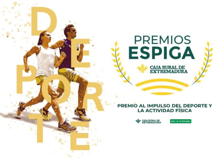 Los XXII Premios Espiga Deporte de Caja Rural de Extremadura reciben 45 candidaturas