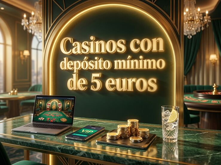 Casinos con depsito mnimo de 5 euros y bono de bienvenida