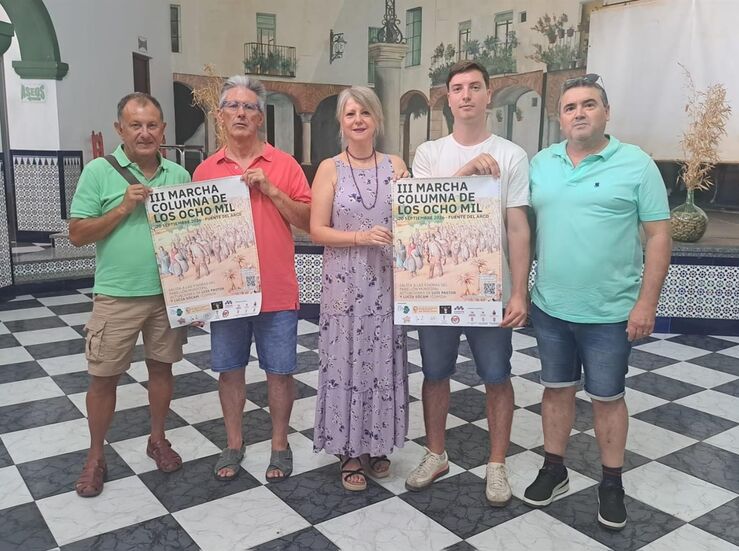 En Fuente del Arco asociaciones celebrarn ruta por 90 aos de la Columna de los 8000